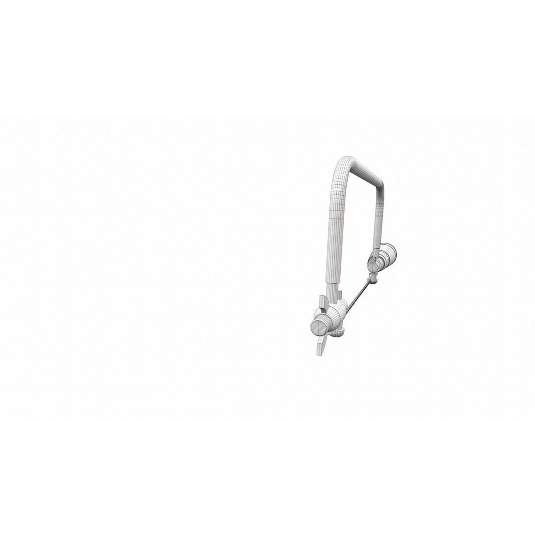 Vintage Hacksaw 3D Model – PBR Textured Tool for Archviz - View 12