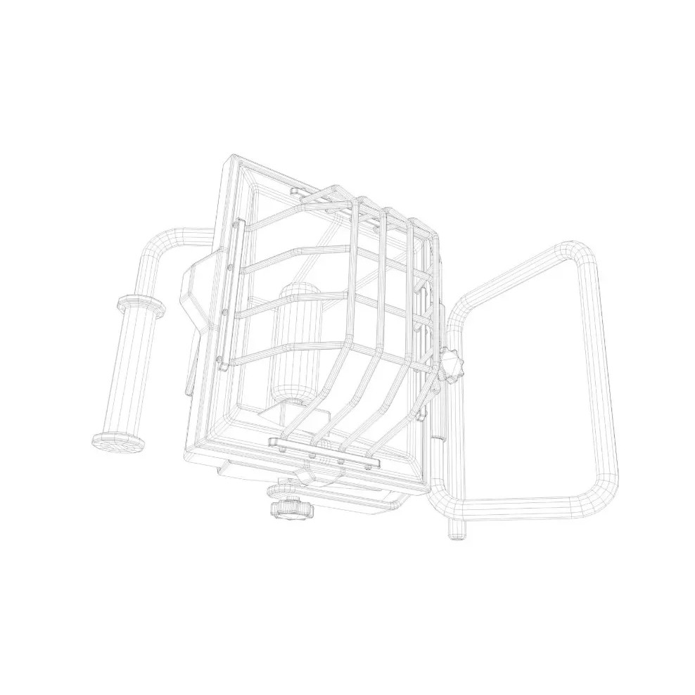 Construction Mobile Light 3D Model – High-Quality PBR Asset, FBX, OBJ