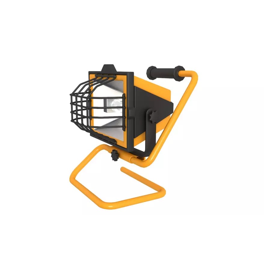 Construction Mobile Light 3D Model – High-Quality PBR Asset, FBX, OBJ - View 12