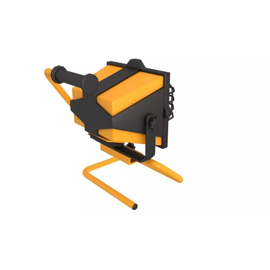Construction Mobile Light 3D Model – High-Quality PBR Asset, FBX, OBJ - View 14