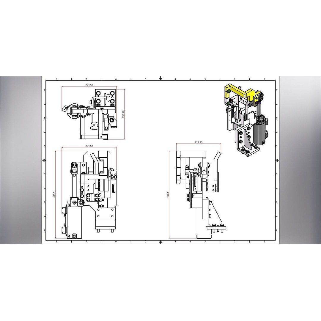 Assembly Locator 3D Model – Industrial Jig Fixture Tool, FBX