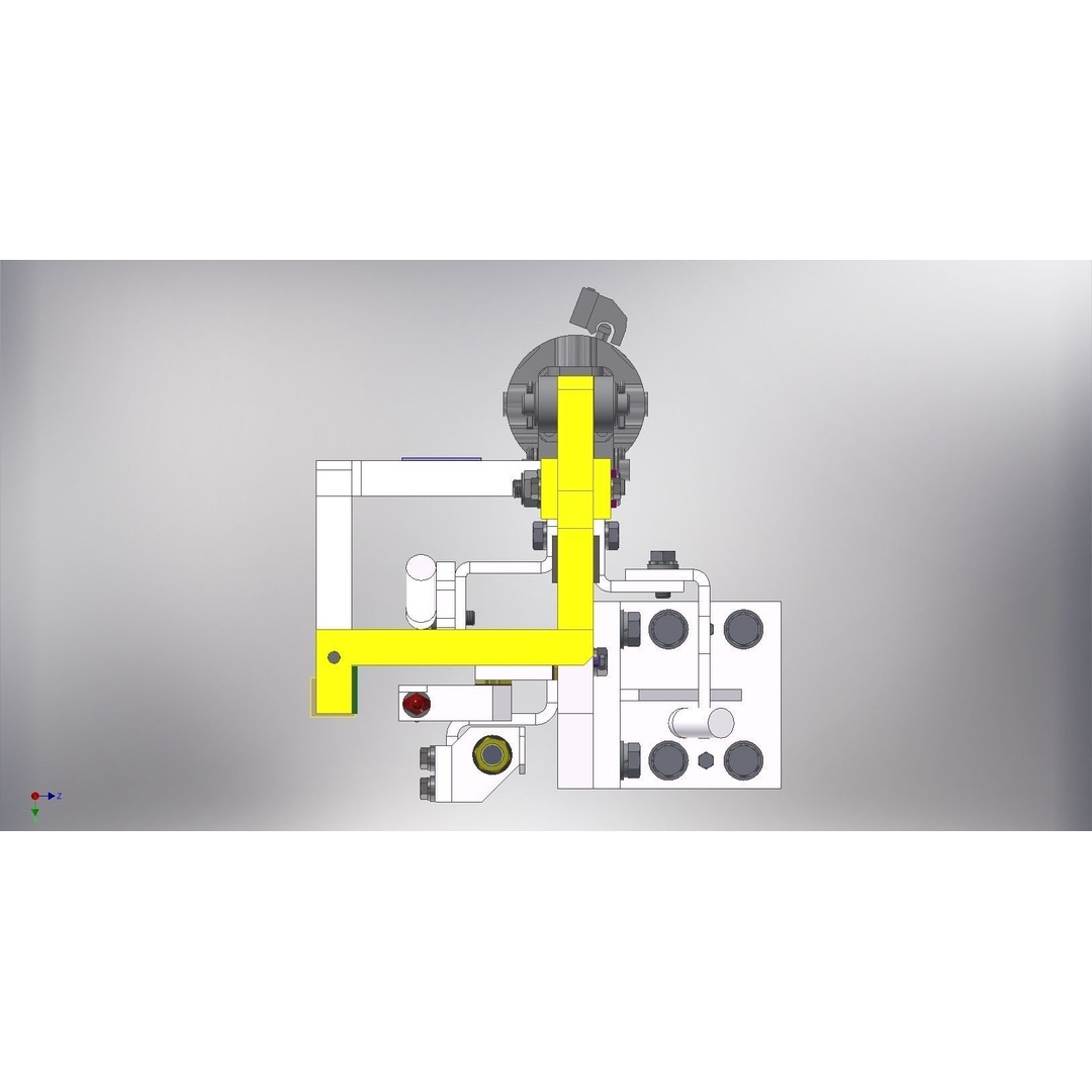Assembly Locator 3D Model – Industrial Jig Fixture Tool, FBX - View 10