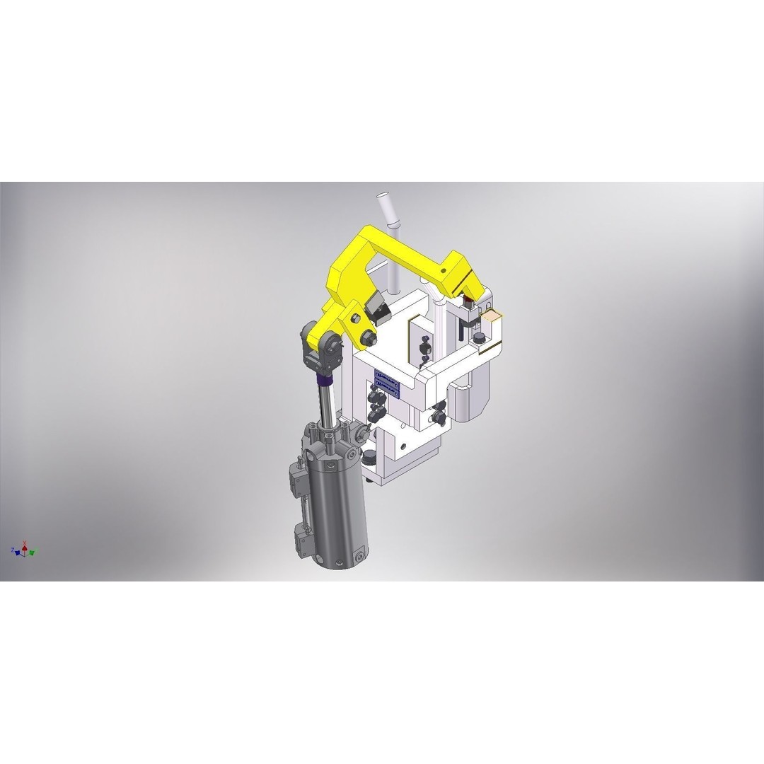 Assembly Locator 3D Model – Industrial Jig Fixture Tool, FBX - View 20