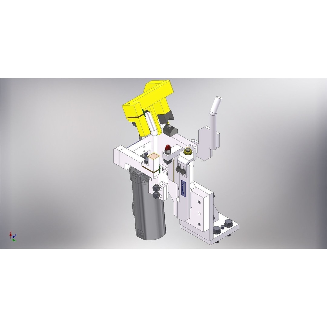 Assembly Locator 3D Model – Industrial Jig Fixture Tool, FBX - View 21