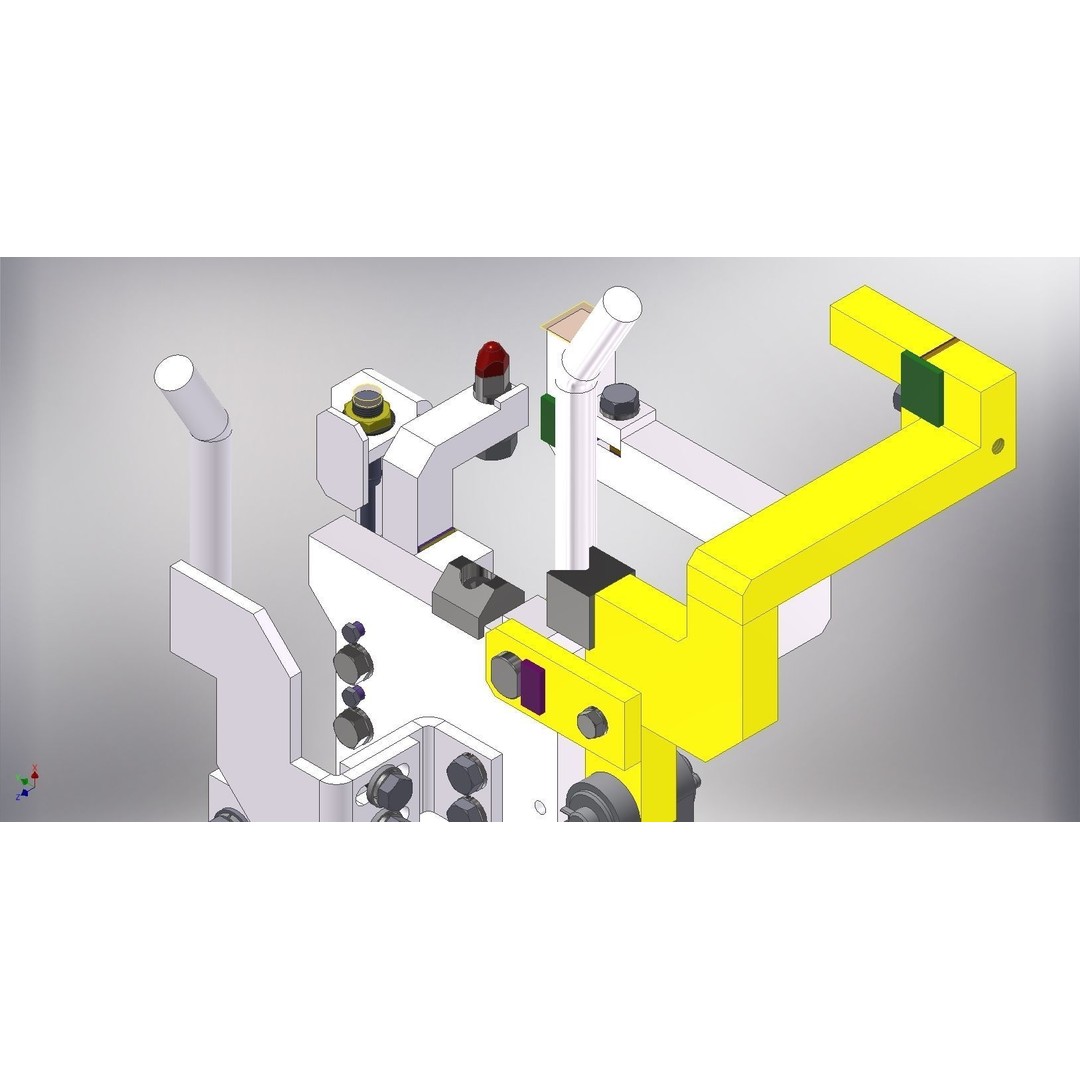 Assembly Locator 3D Model – Industrial Jig Fixture Tool, FBX - View 26