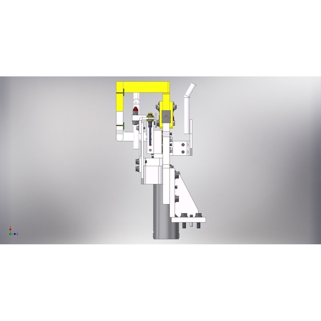 Assembly Locator 3D Model – Industrial Jig Fixture Tool, FBX - View 6