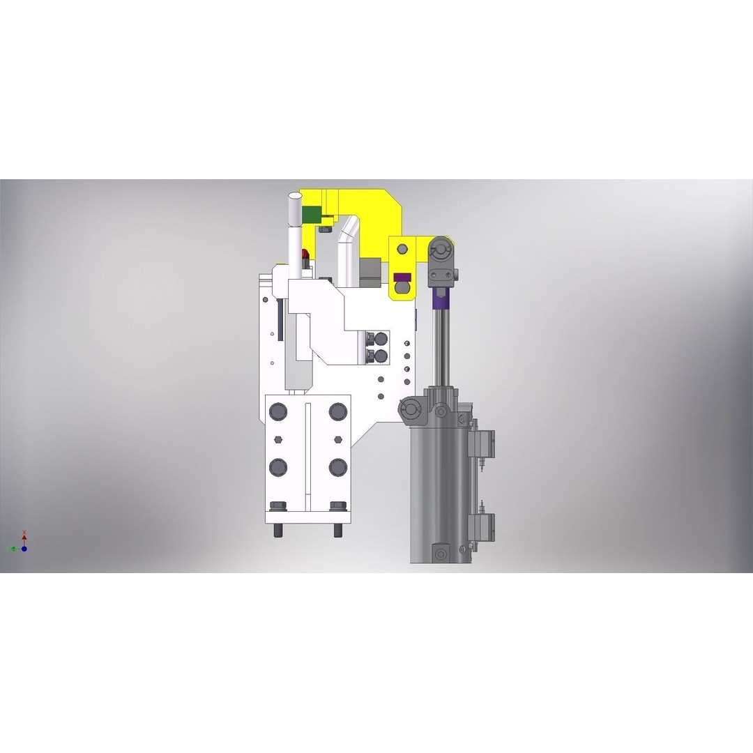 Assembly Locator 3D Model – Industrial Jig Fixture Tool, FBX - View 7