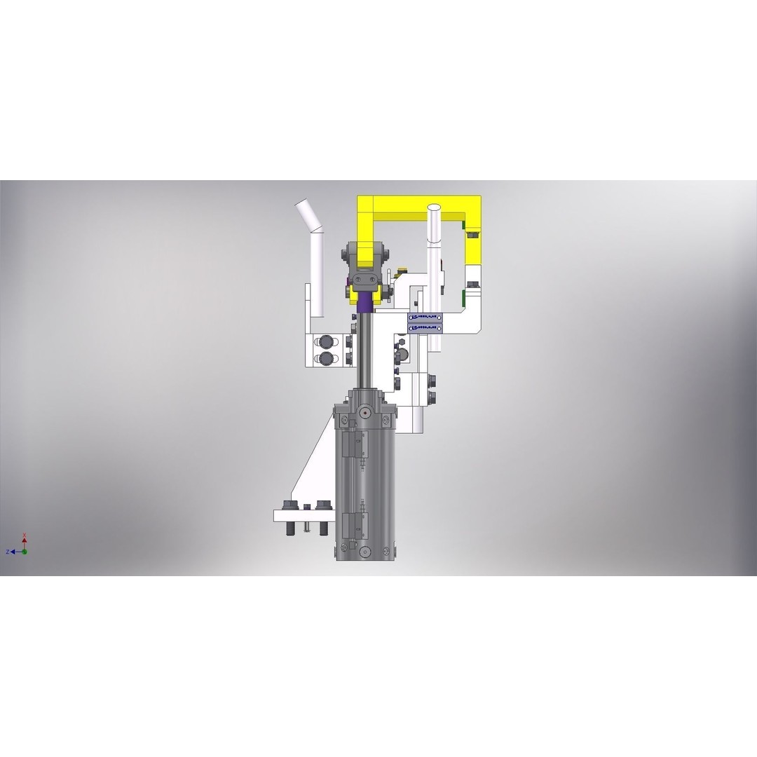 Assembly Locator 3D Model – Industrial Jig Fixture Tool, FBX - View 8