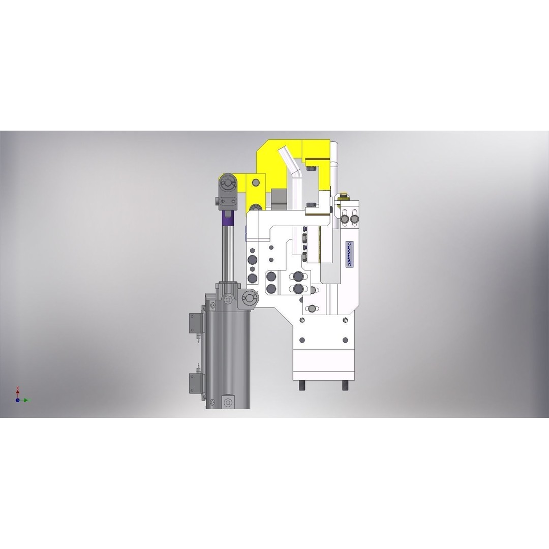 Assembly Locator 3D Model – Industrial Jig Fixture Tool, FBX - View 9