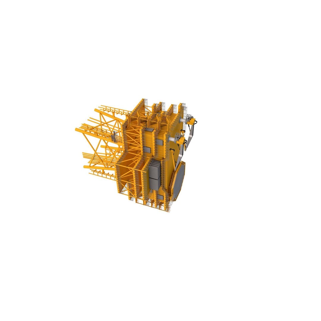 Offshore Wind Farm Substation 3D Model – High Poly Industrial Asset, FBX - View 4