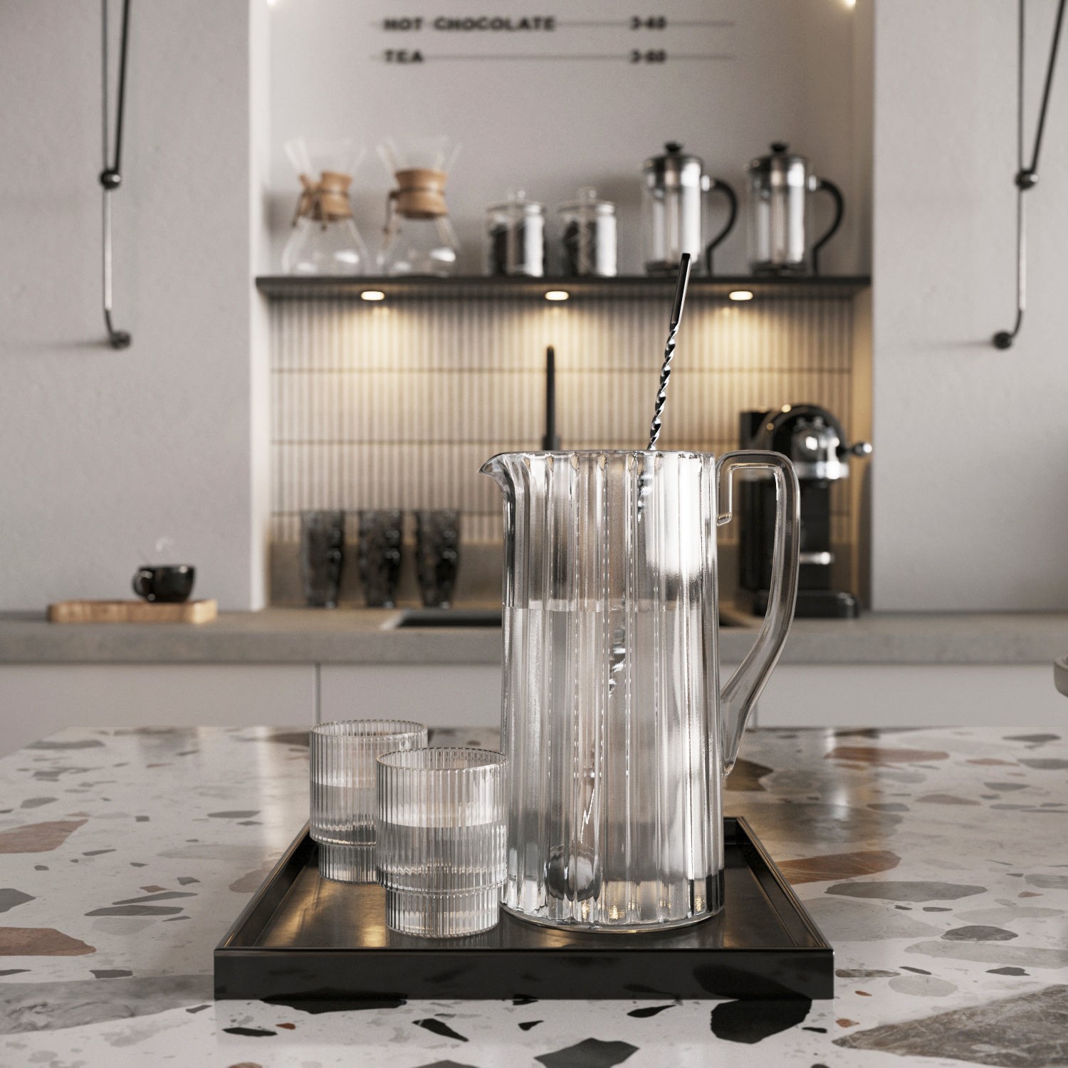 Coffeeshop 1 - High-Quality 3D Model - View 10