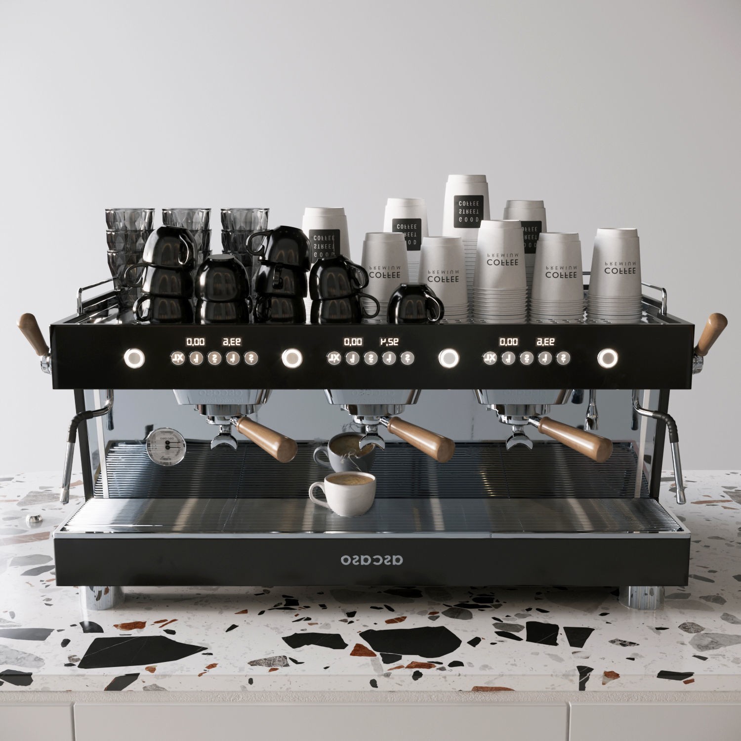 Coffeeshop 1 - High-Quality 3D Model - View 15
