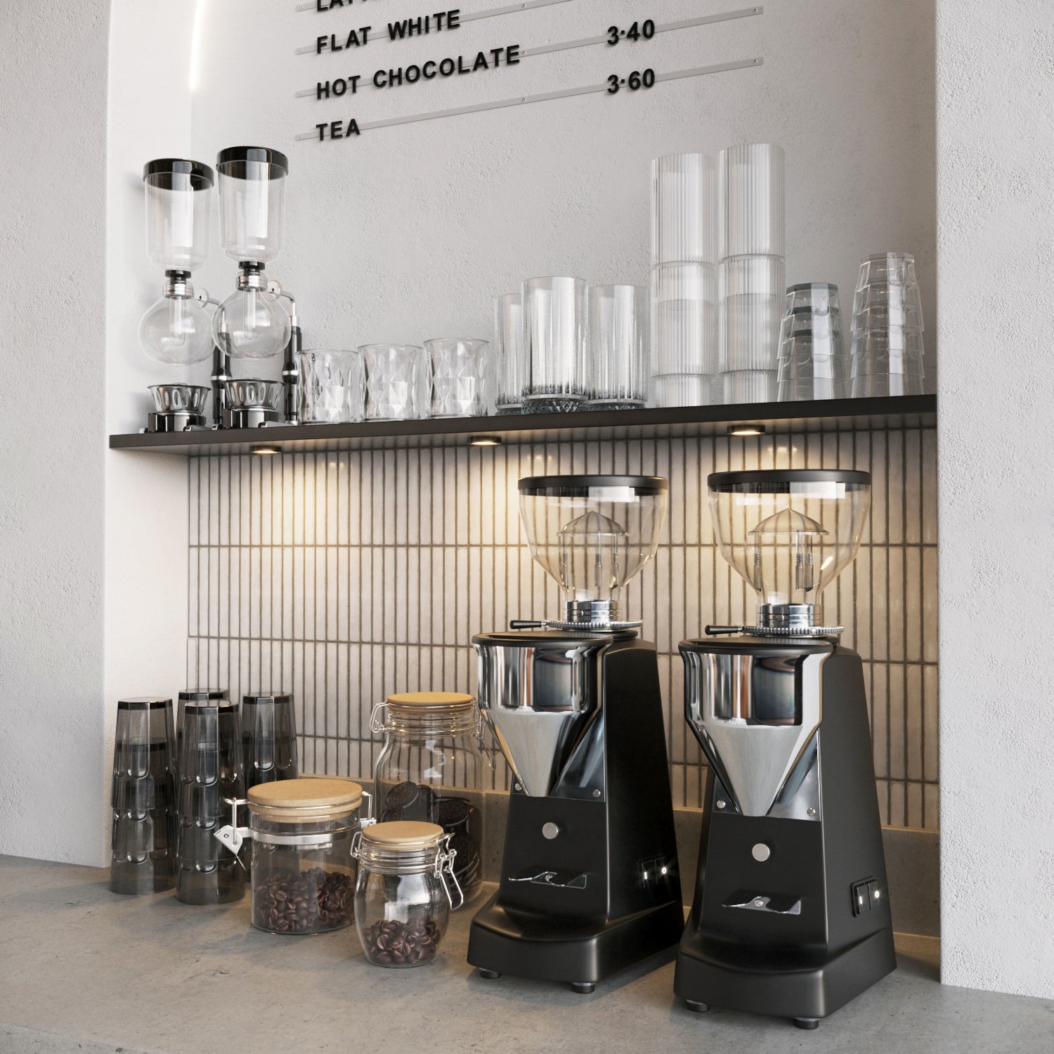Coffeeshop 1 - High-Quality 3D Model - View 5