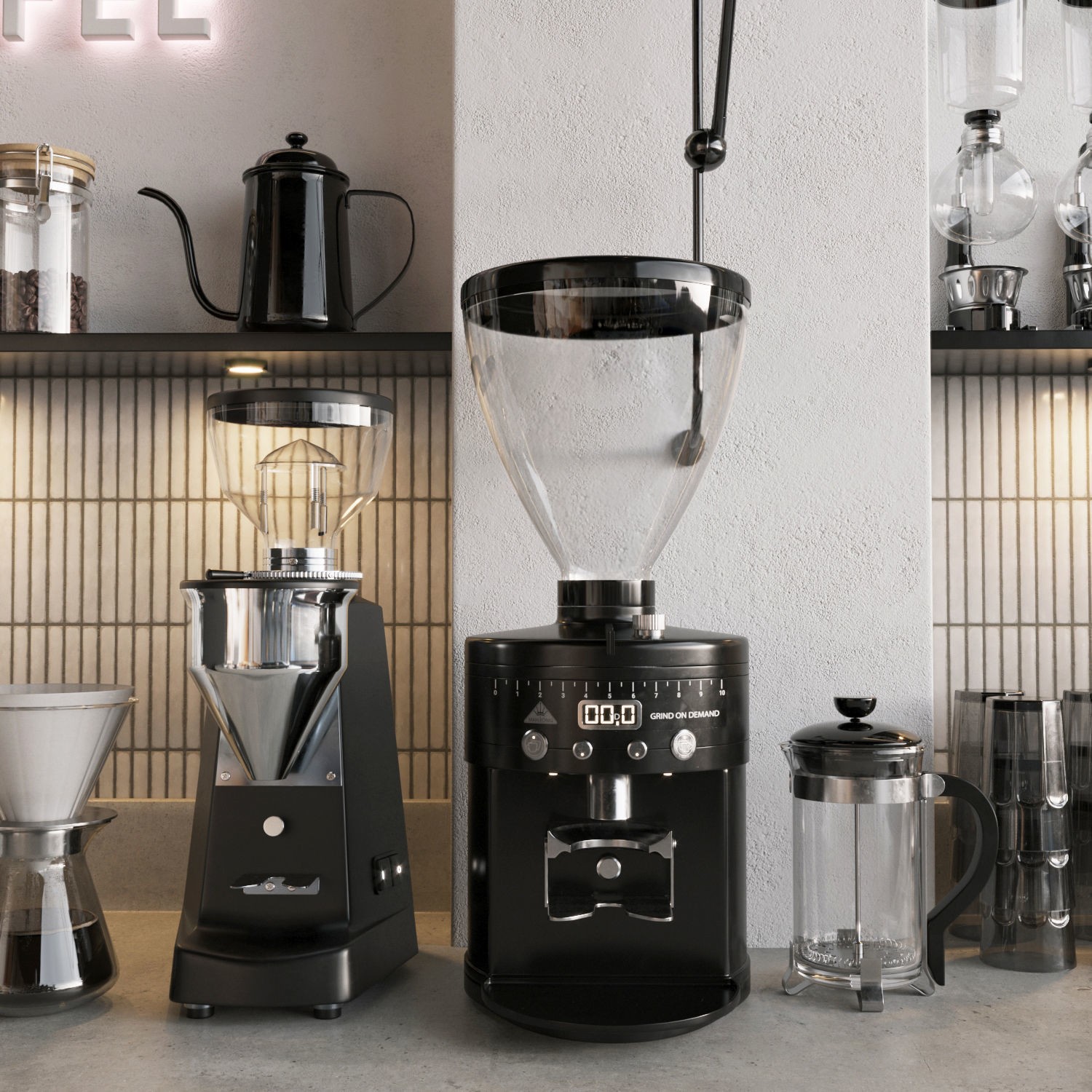 Coffeeshop 1 - High-Quality 3D Model - View 9