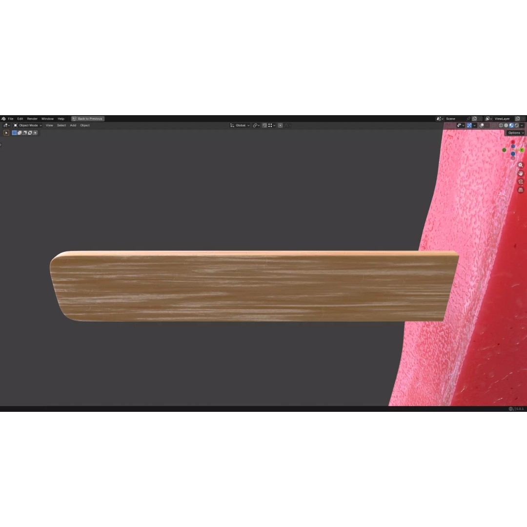 Popsicle Ice Pop Lolly 3D Model – Low Poly PBR Game Asset, FBX - View 15