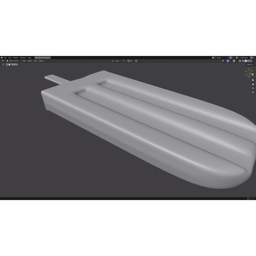 Popsicle Ice Pop Lolly 3D Model – Low Poly PBR Game Asset, FBX - View 20