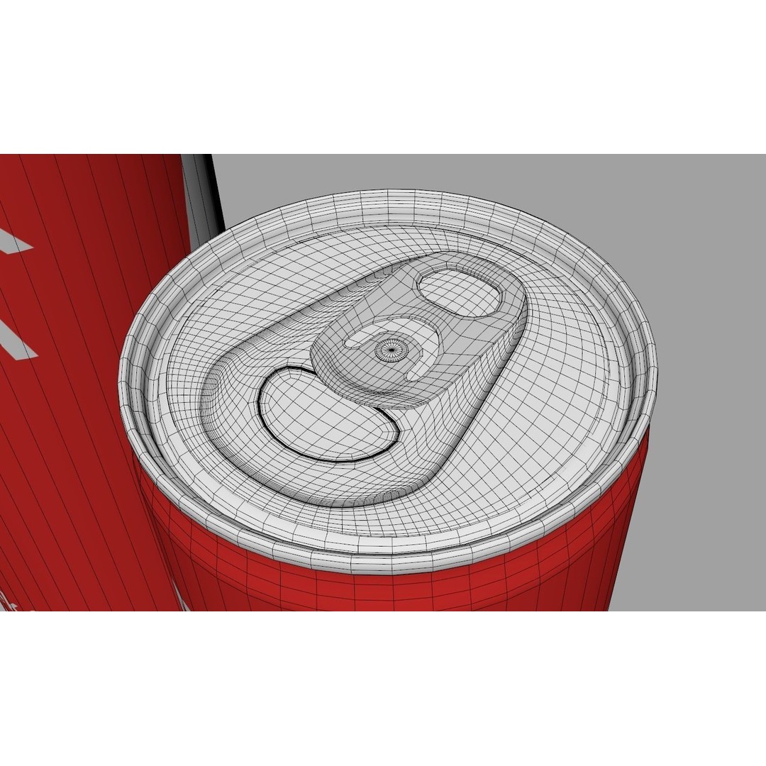 Cans 3D Model – Classic Standard, Sleek, and Mini, FBX, PBR Textures