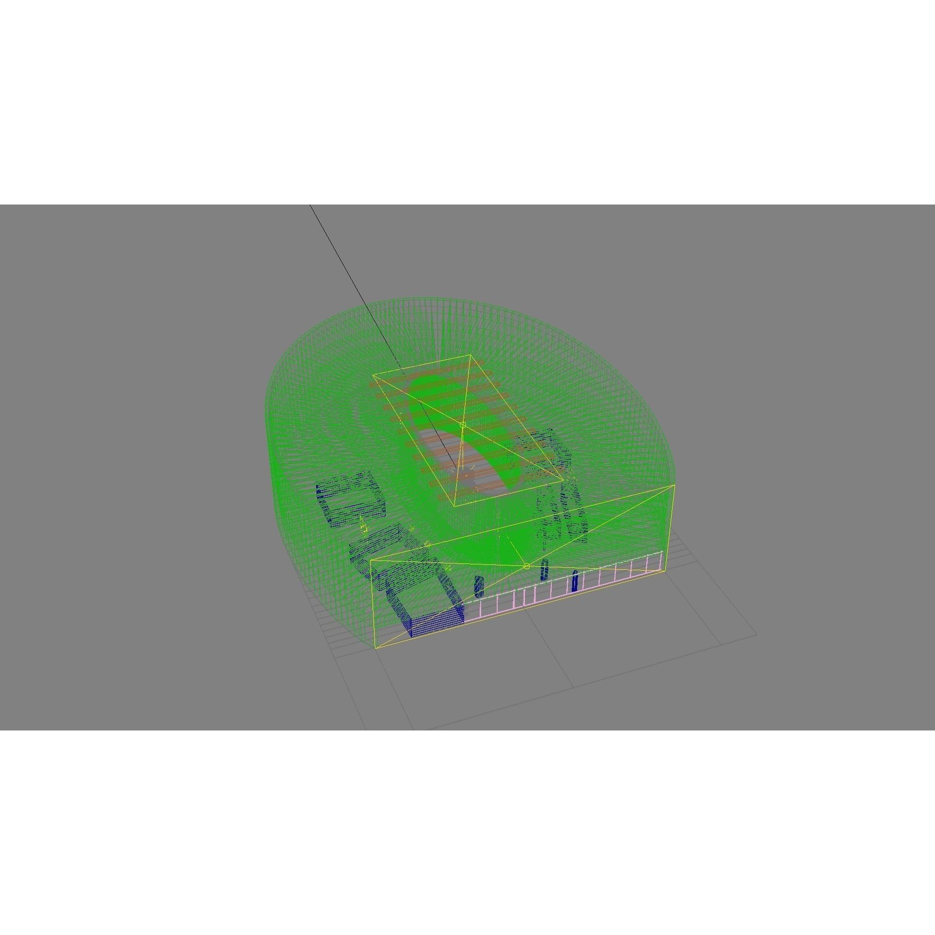 Ellipse Lobby Interior - High-Quality 3D Model - View 17