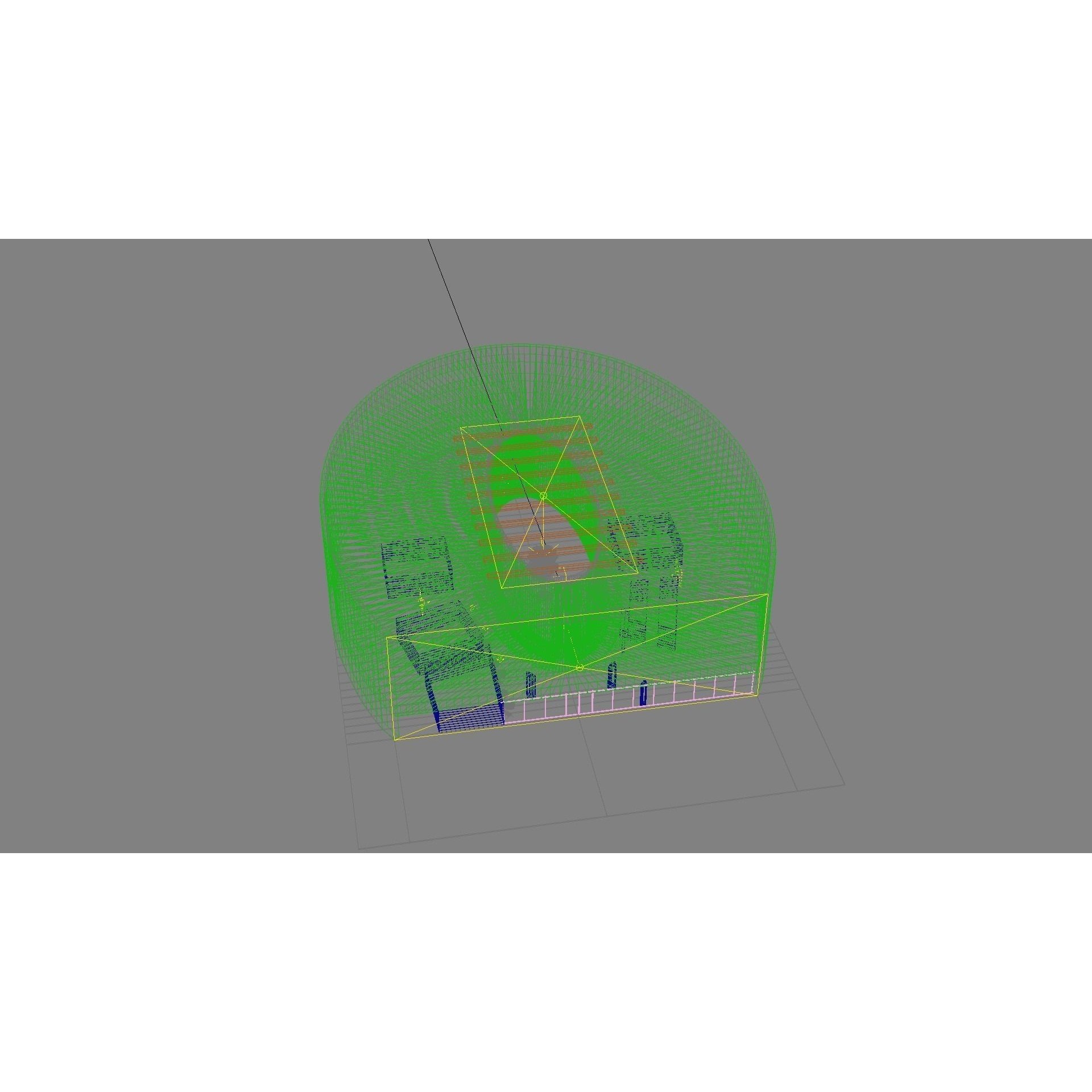 Ellipse Lobby Interior - High-Quality 3D Model - View 18