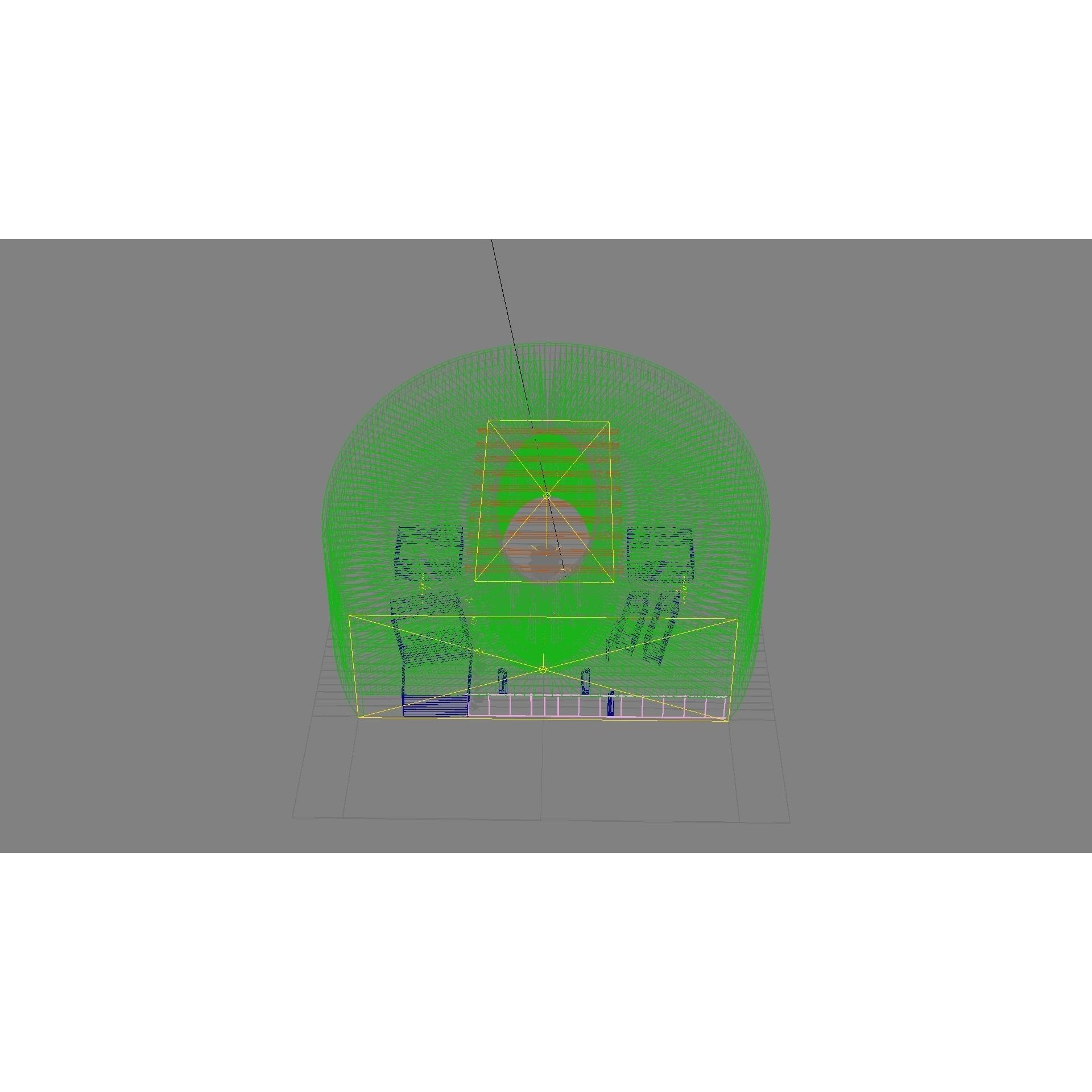 Ellipse Lobby Interior - High-Quality 3D Model - View 19