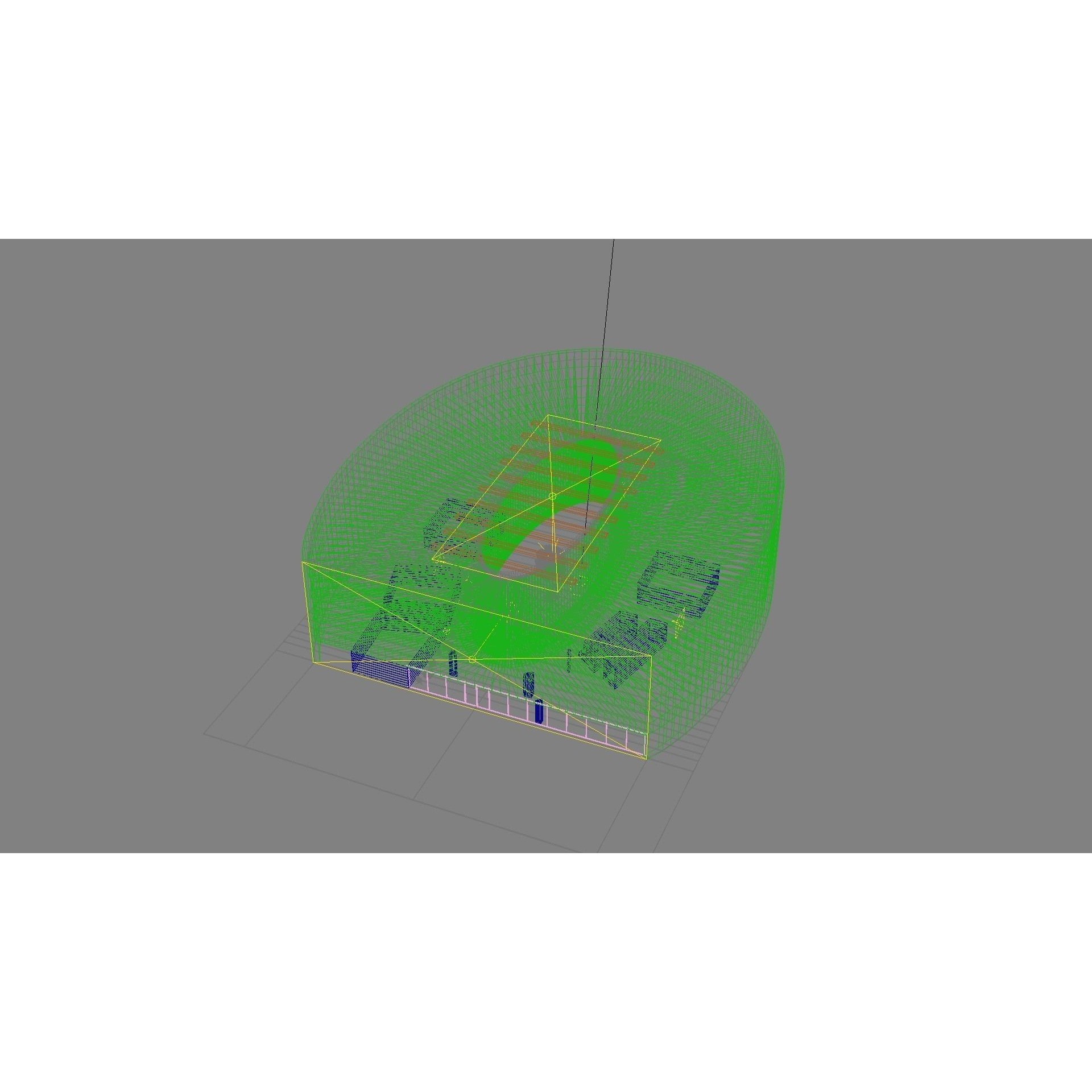 Ellipse Lobby Interior - High-Quality 3D Model - View 21