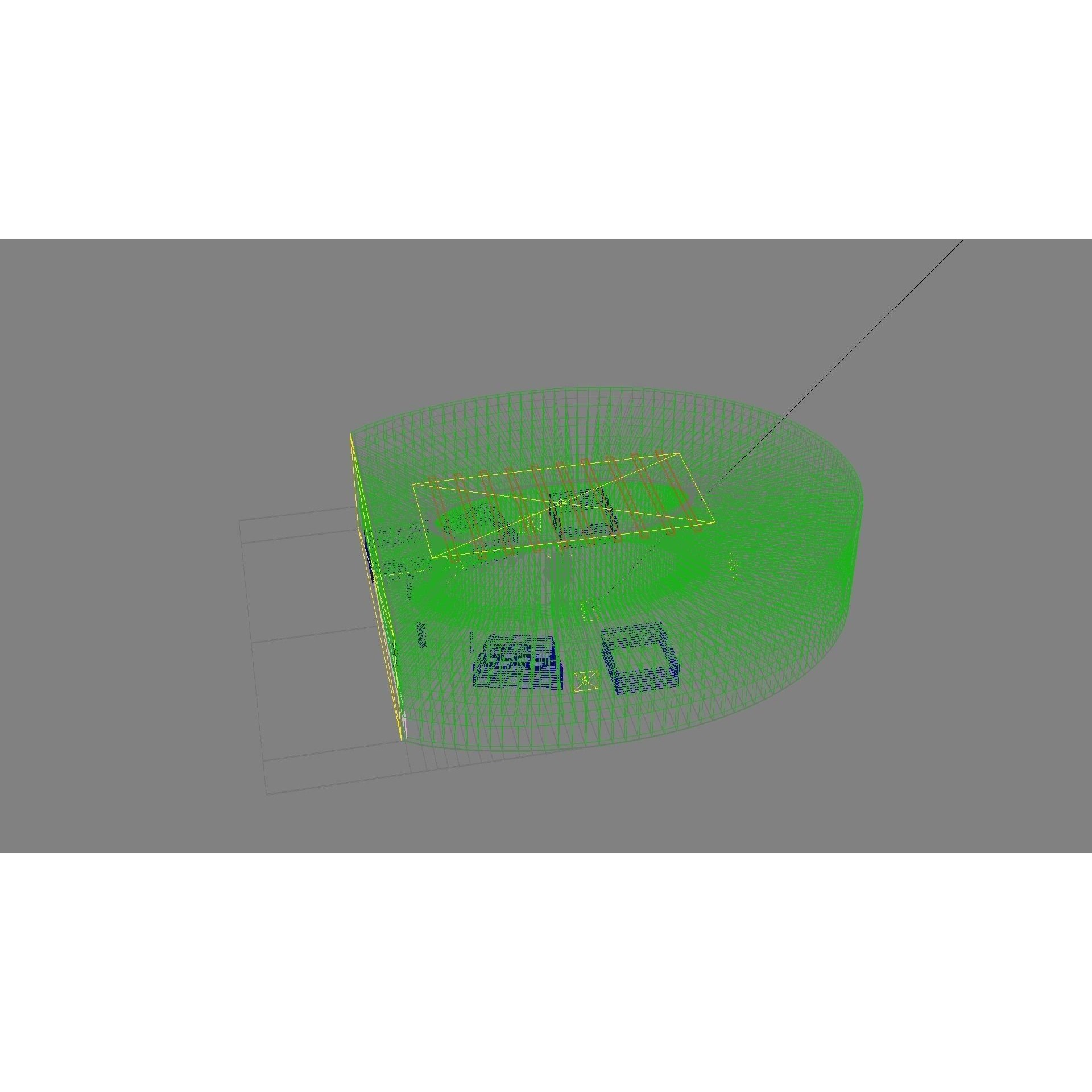 Ellipse Lobby Interior - High-Quality 3D Model - View 26