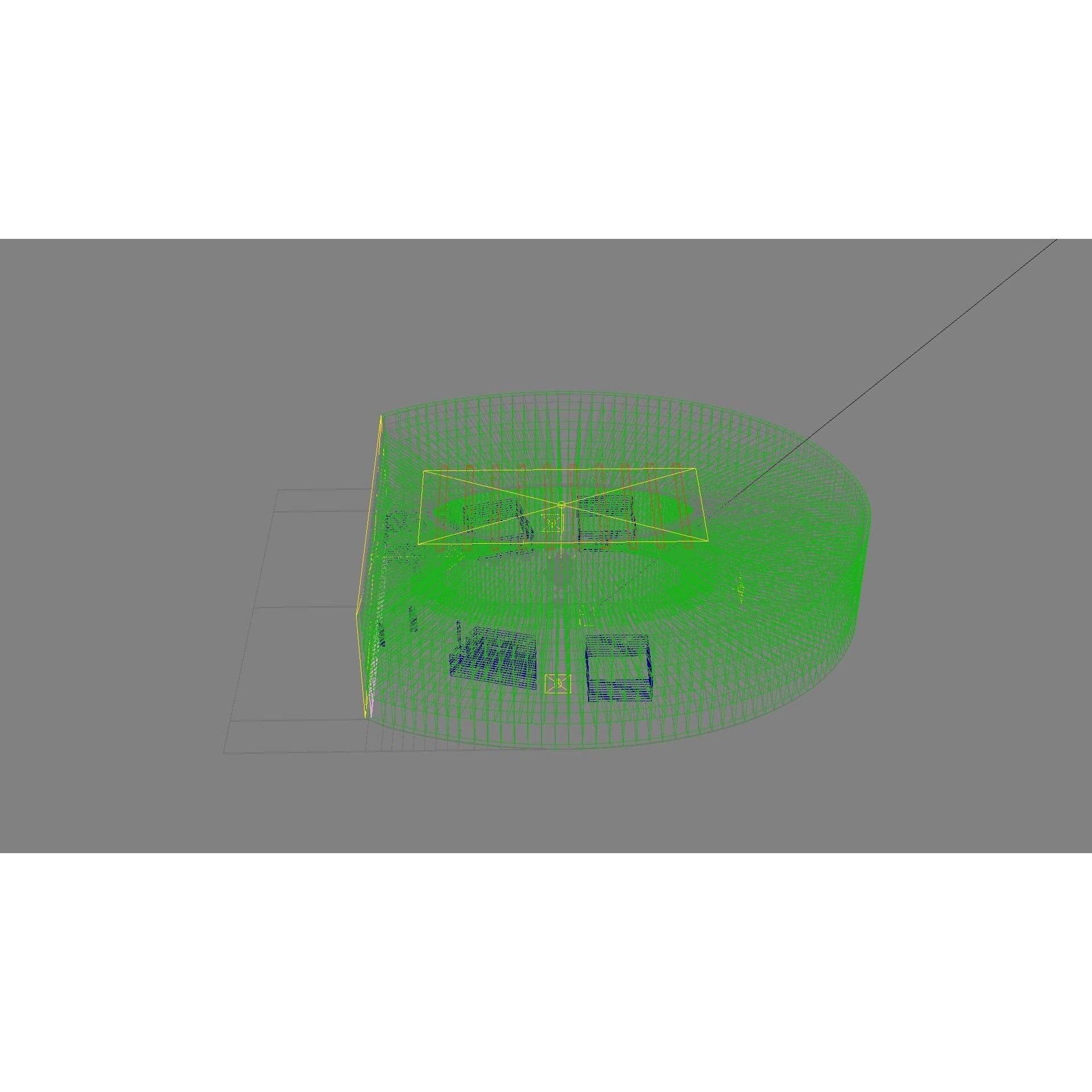 Ellipse Lobby Interior - High-Quality 3D Model - View 27