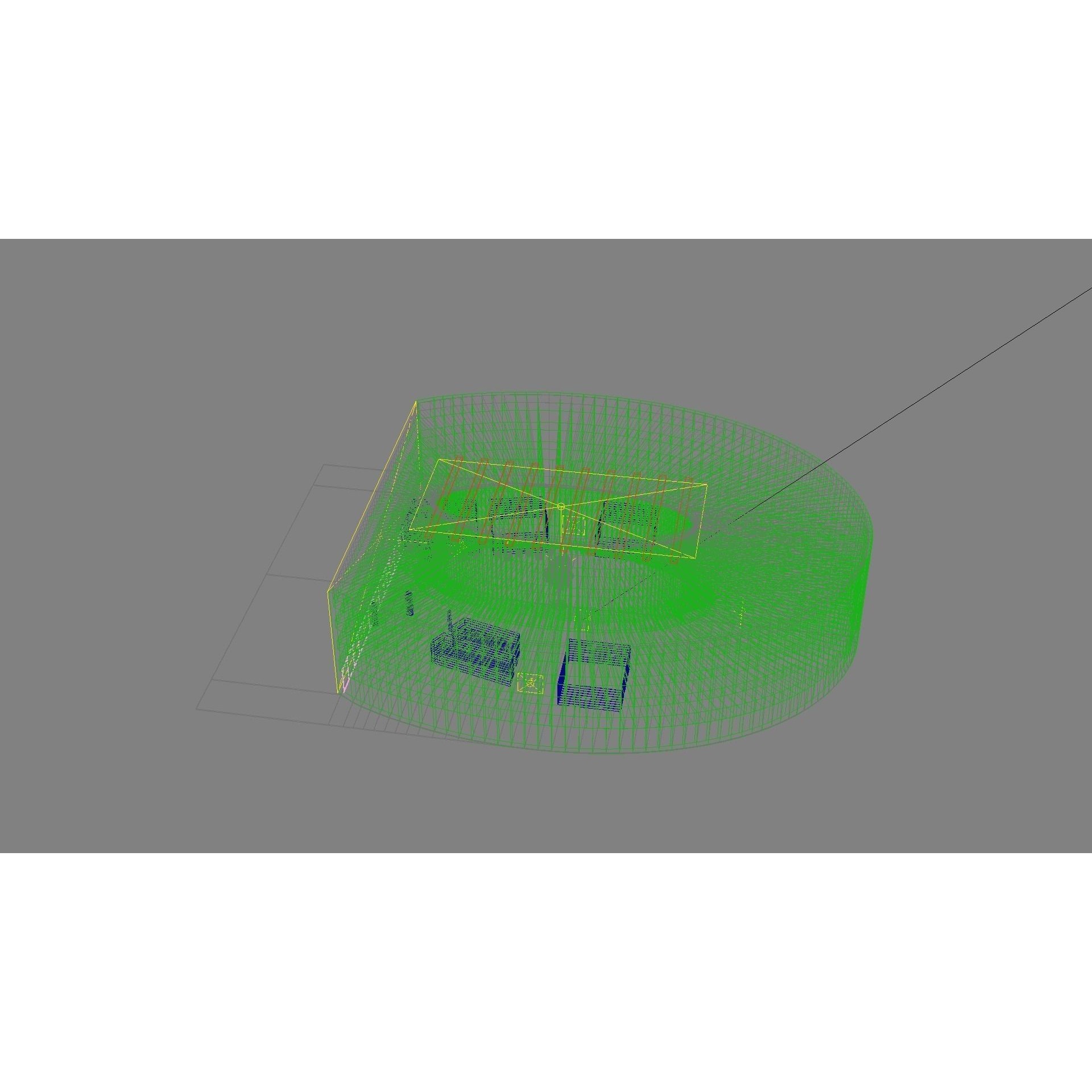 Ellipse Lobby Interior - High-Quality 3D Model - View 28