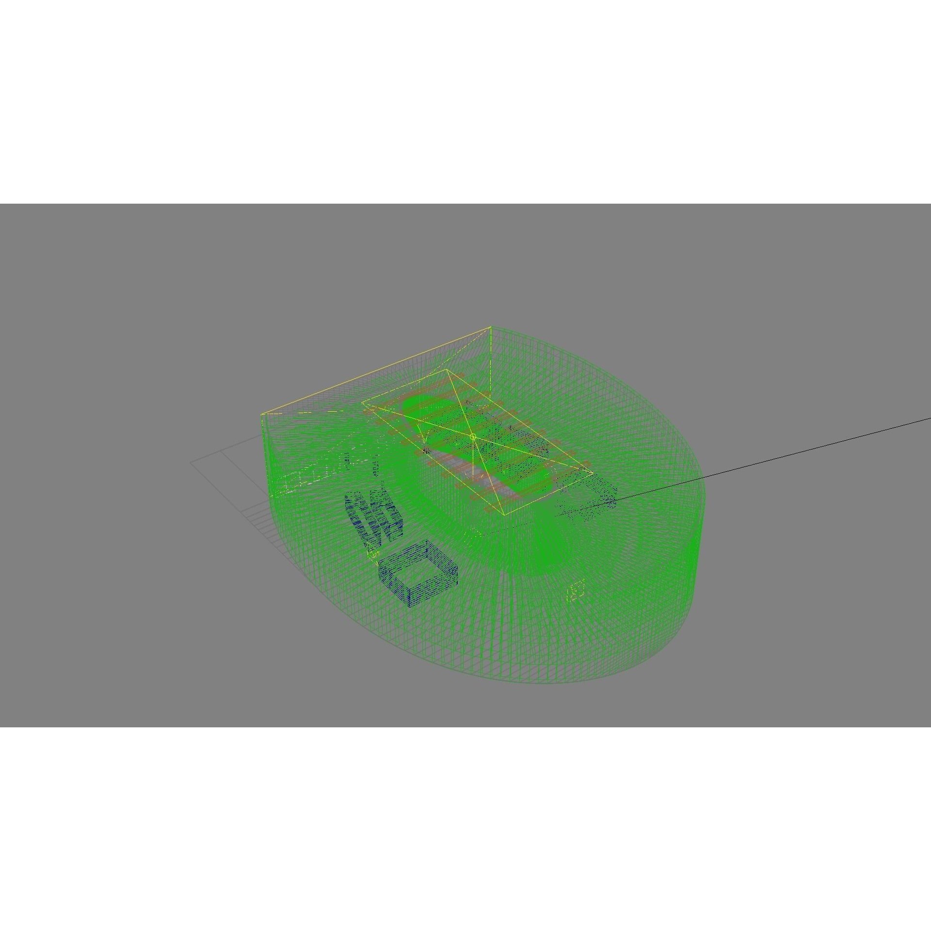 Ellipse Lobby Interior - High-Quality 3D Model - View 32