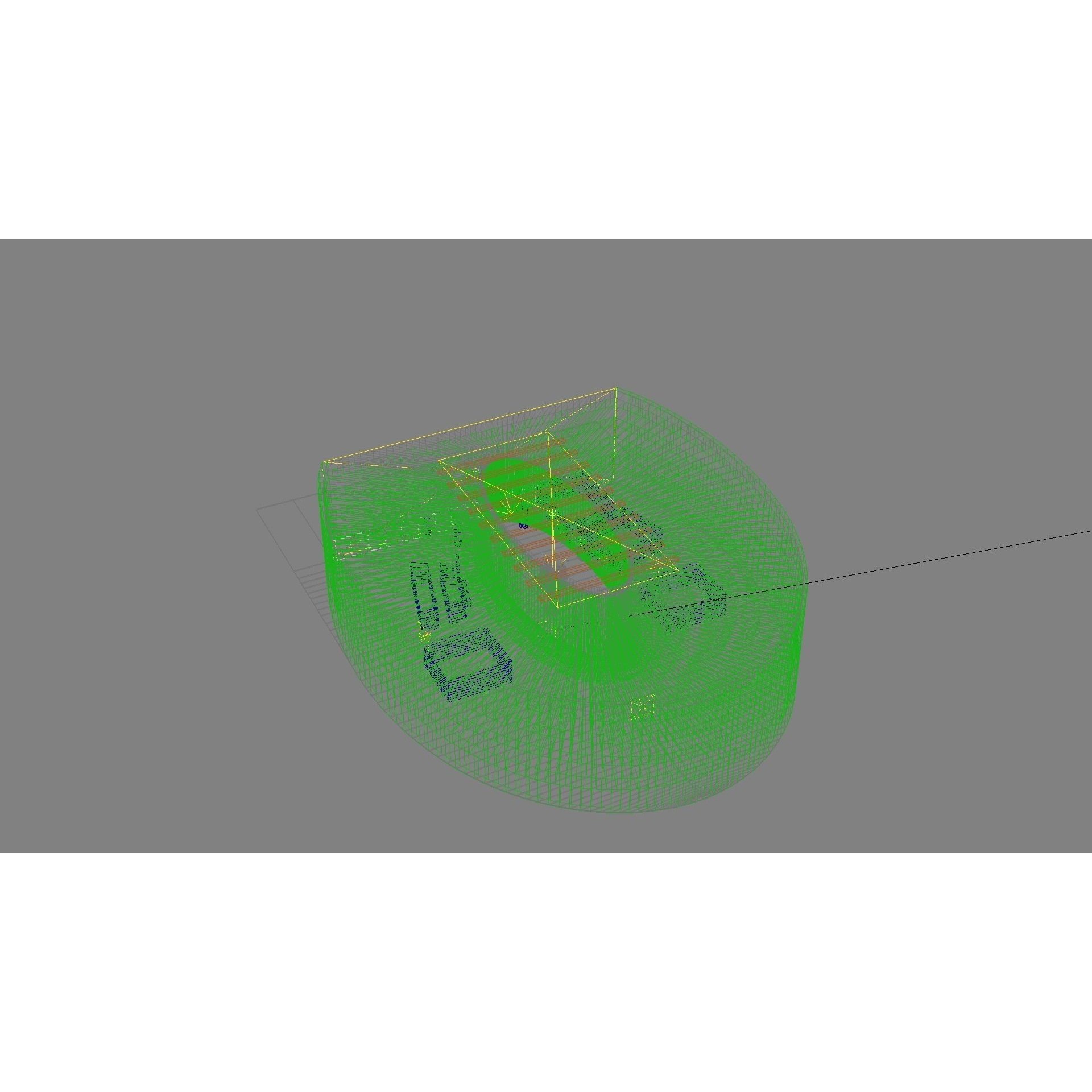 Ellipse Lobby Interior - High-Quality 3D Model - View 33