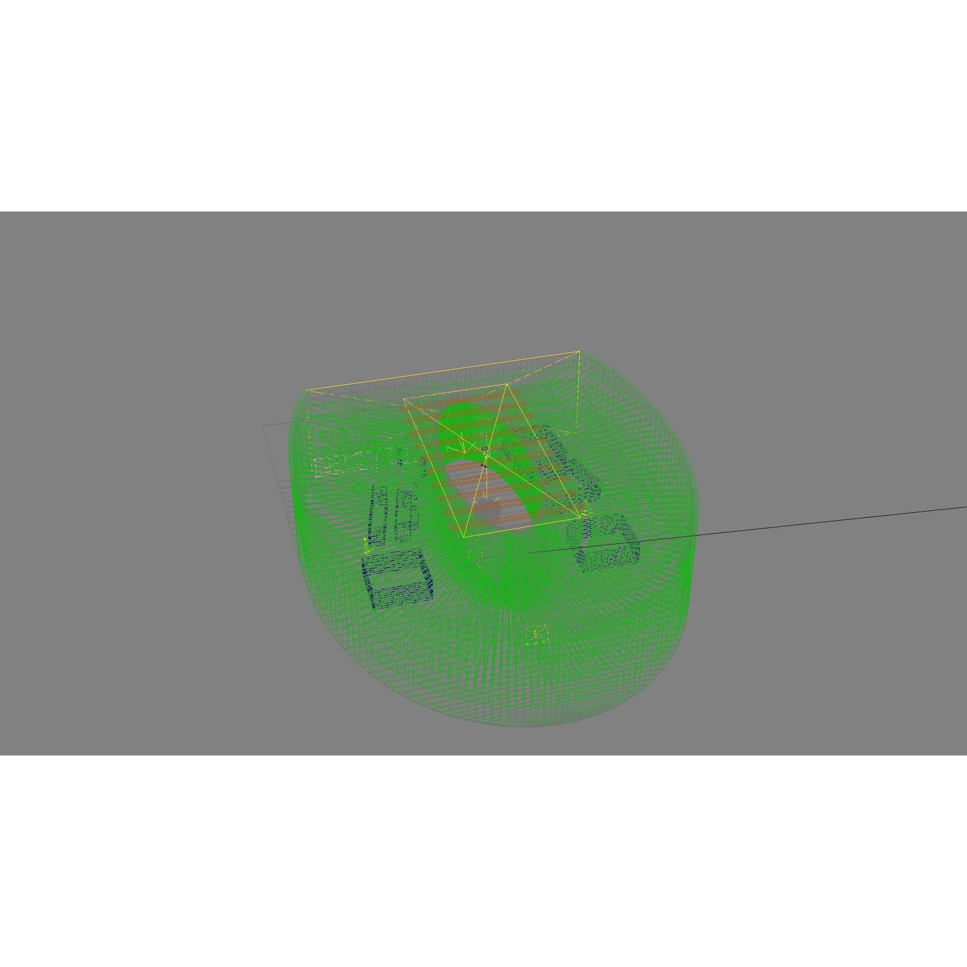 Ellipse Lobby Interior - High-Quality 3D Model - View 34