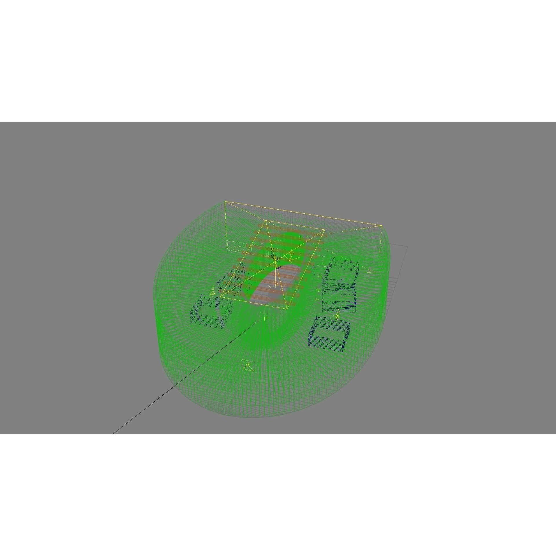Ellipse Lobby Interior - High-Quality 3D Model - View 37