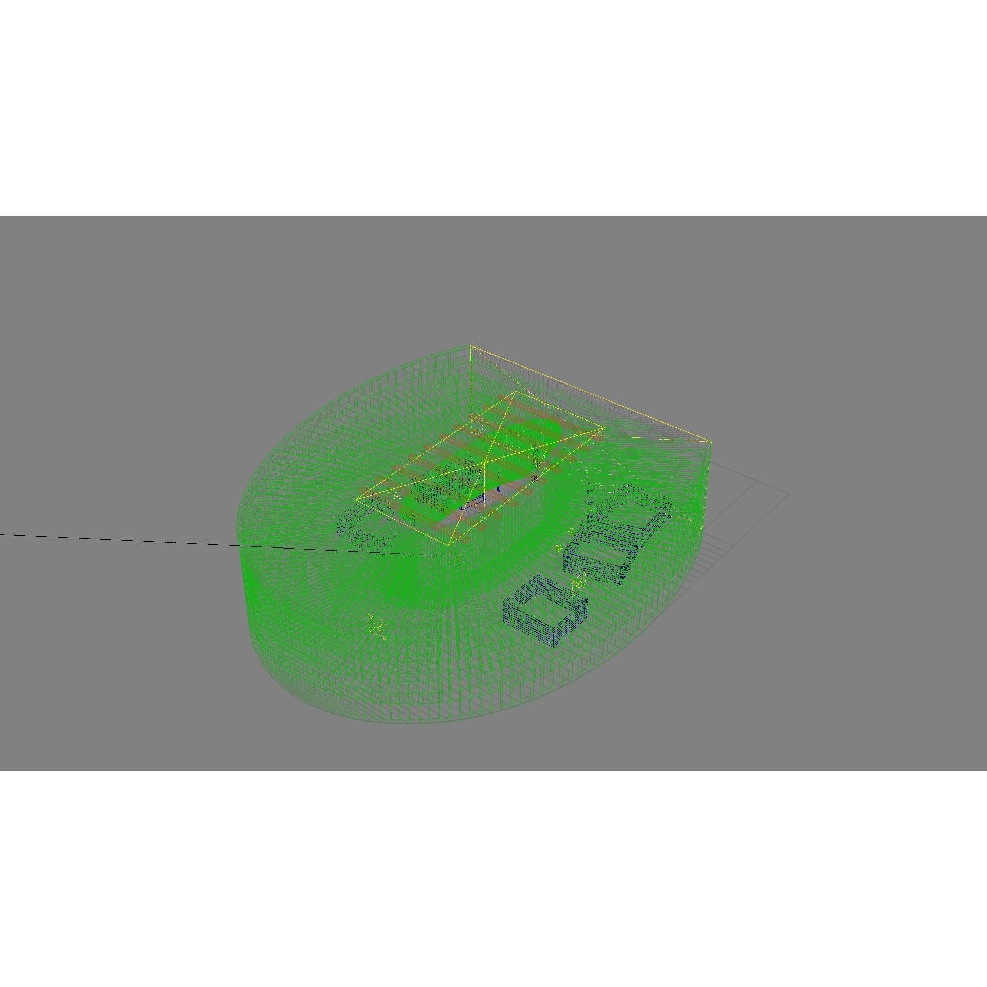 Ellipse Lobby Interior - High-Quality 3D Model - View 39
