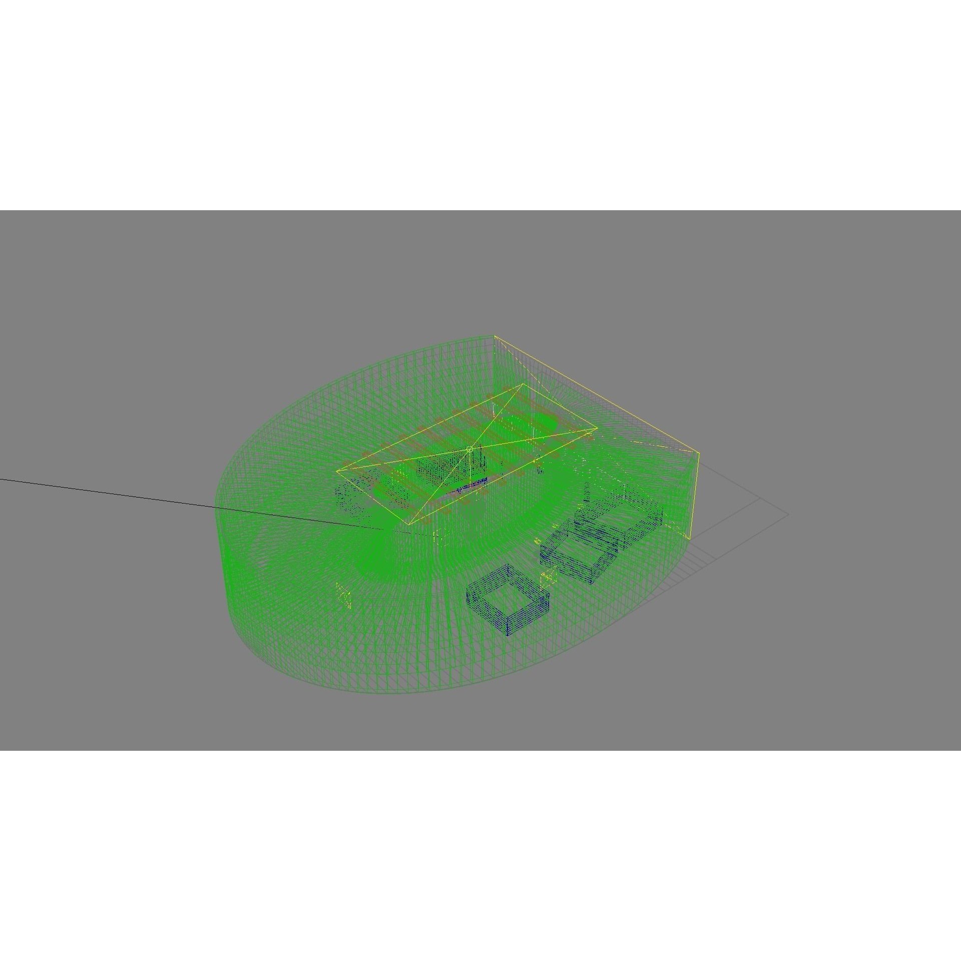 Ellipse Lobby Interior - High-Quality 3D Model - View 40