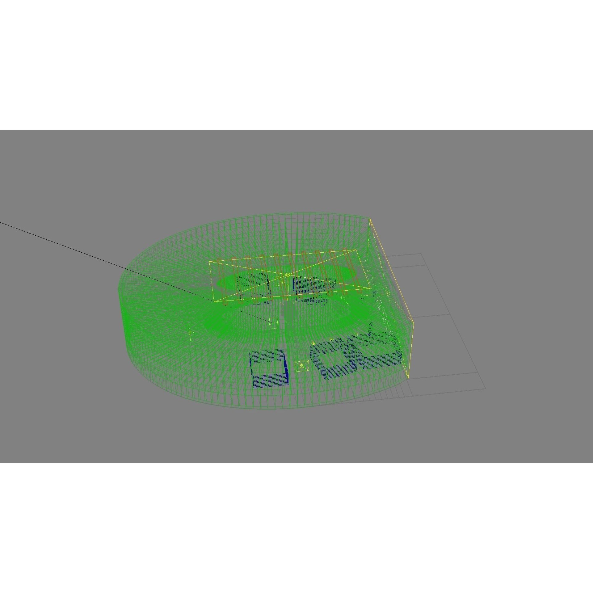 Ellipse Lobby Interior - High-Quality 3D Model - View 43