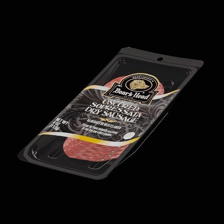 Sliced Salami 3D Model – High-Quality Food Asset, Blender & FBX - View 4