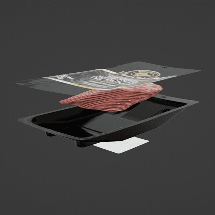 Sliced Salami 3D Model – High-Quality Food Asset, Blender & FBX - View 9