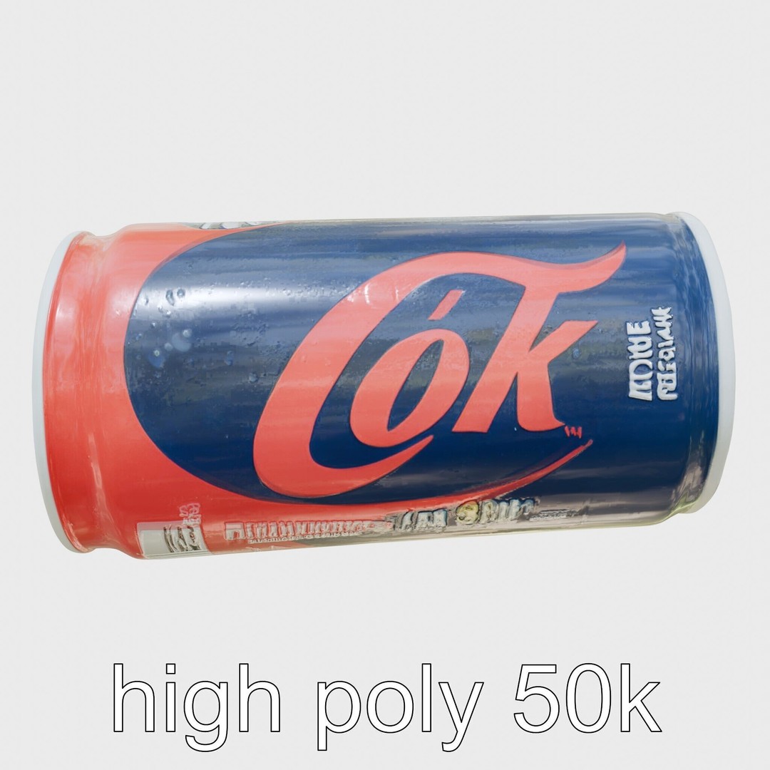 Vibrant Soft Drink Can 3D Model – Low Poly PBR Asset for Unity, Unreal - View 12