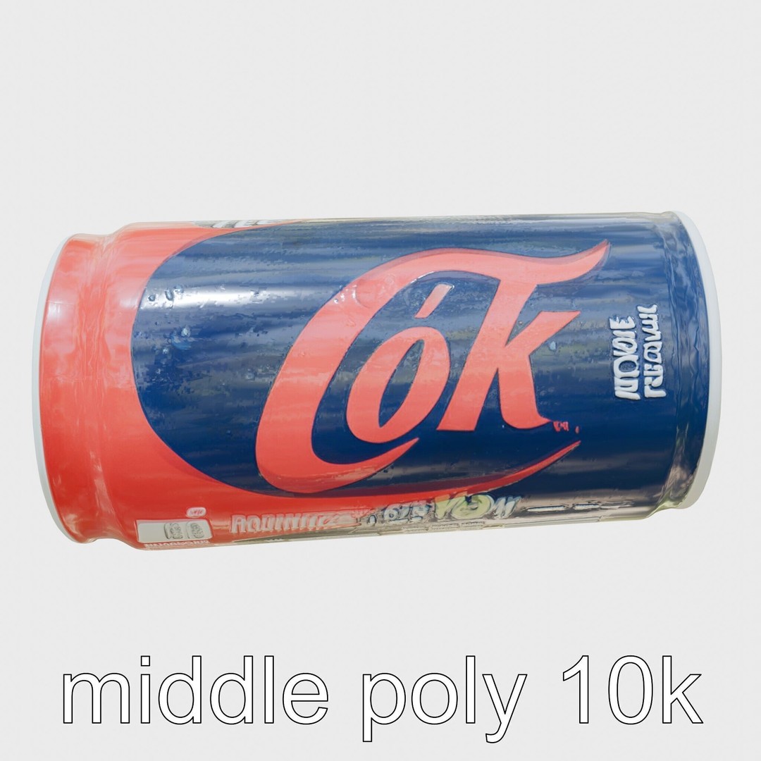 Vibrant Soft Drink Can 3D Model – Low Poly PBR Asset for Unity, Unreal - View 17