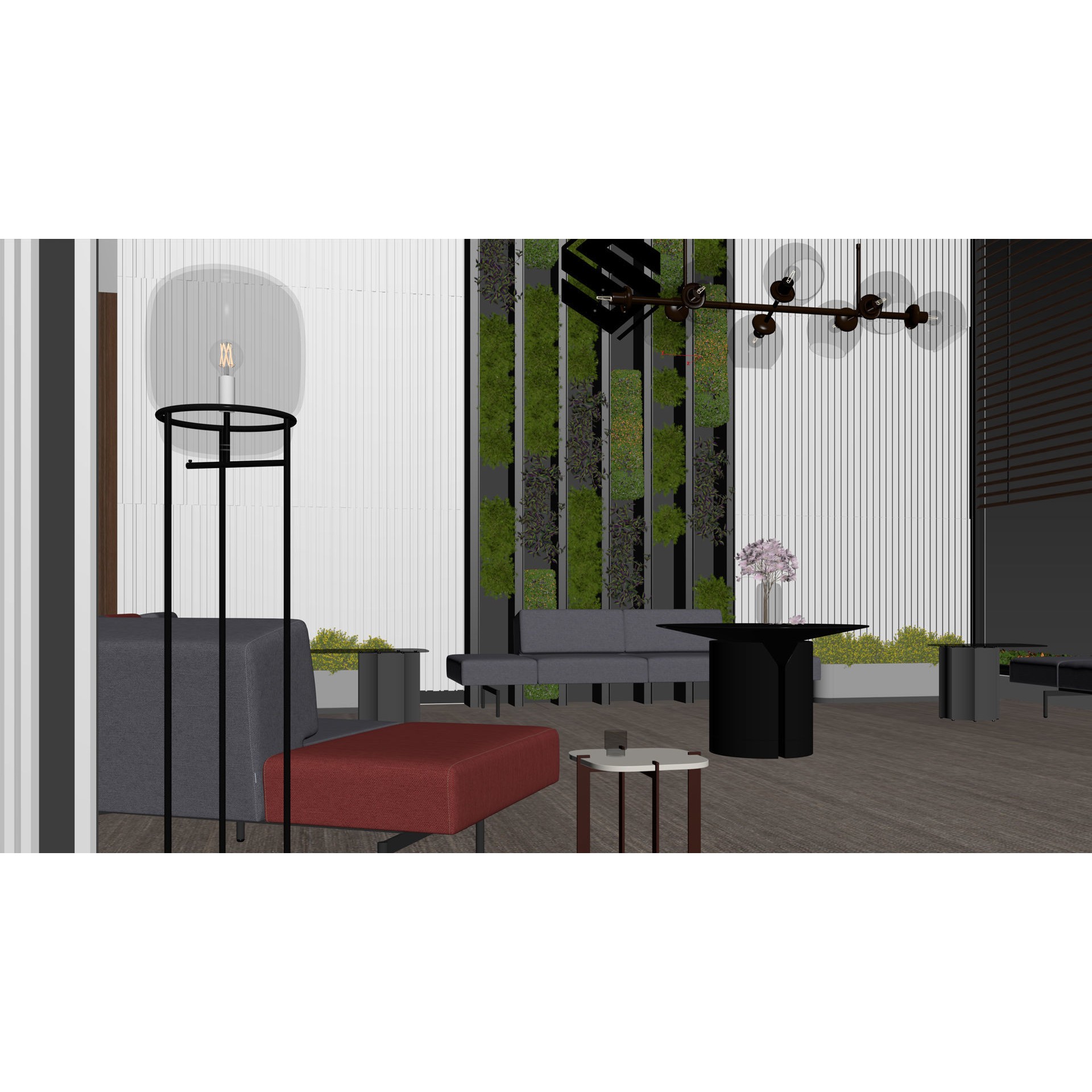 ProVis3D 018 - Detailed Hotel Lobby 3D Model