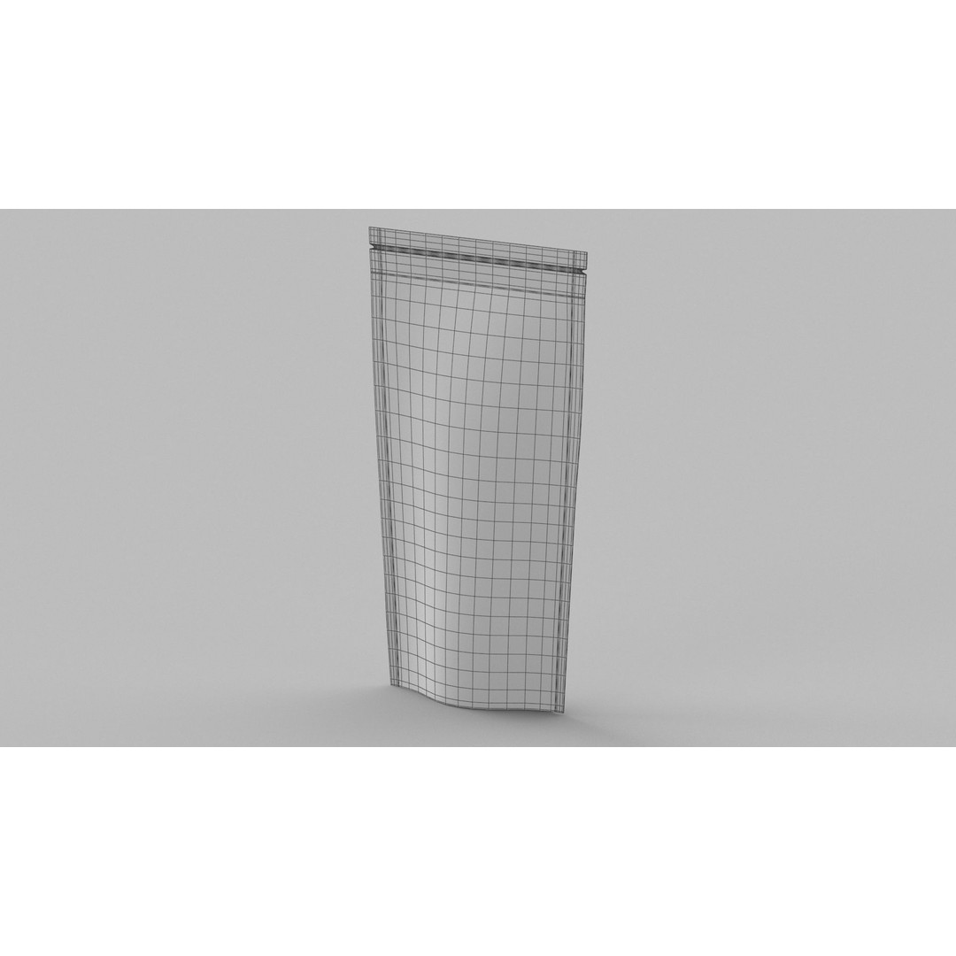 Metalic Food Packaging 3D Model – PBR Textures, Game-Ready Formats - View 9