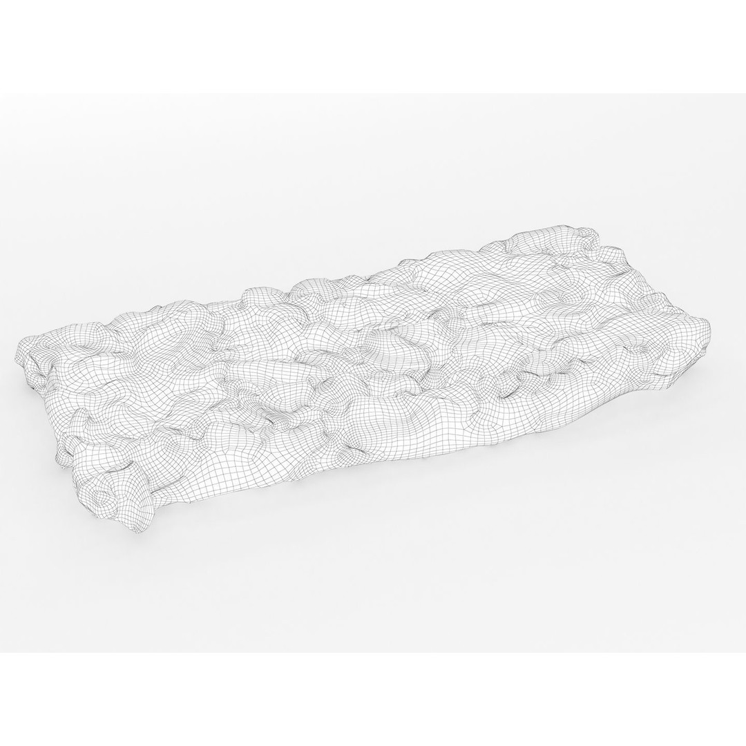 Cereal Granola Bar 3D Model – Detailed Photogrammetry Asset, FBX, OBJ - View 16