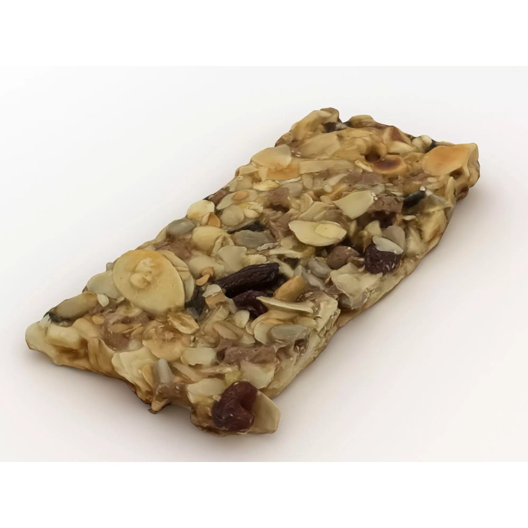 Cereal Granola Bar 3D Model – Detailed Photogrammetry Asset, FBX, OBJ - View 2