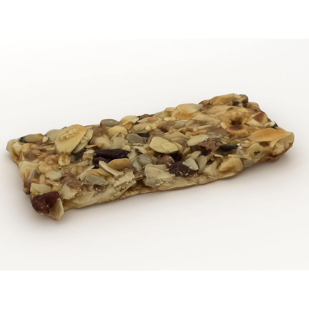Cereal Granola Bar 3D Model – Detailed Photogrammetry Asset, FBX, OBJ - View 7