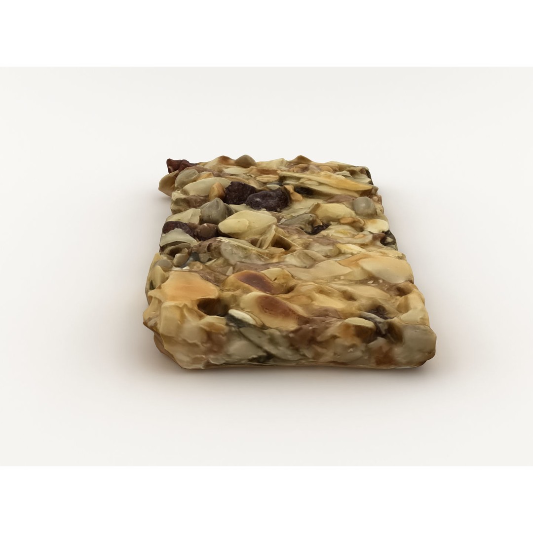 Cereal Granola Bar 3D Model – Detailed Photogrammetry Asset, FBX, OBJ - View 9