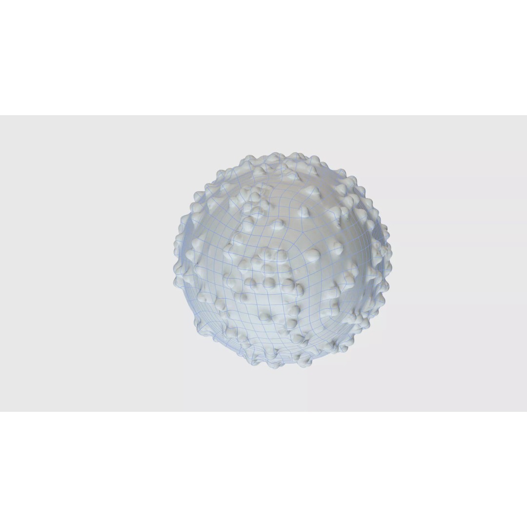 Chocolate Covered Marshmallow Treat 3D Model – Low Poly PBR Asset, FBX - View 12