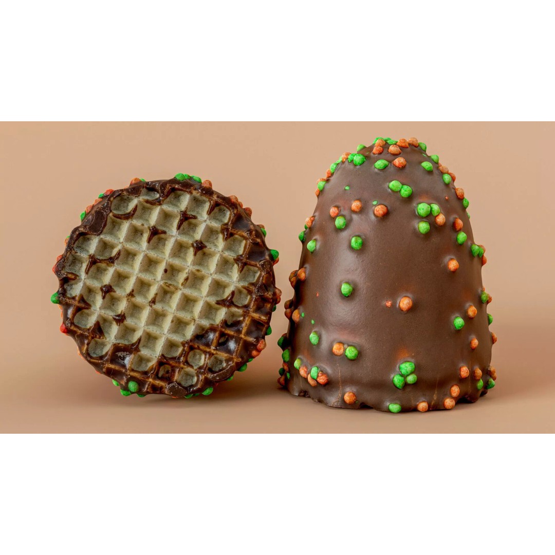 Chocolate Covered Marshmallow Treat 3D Model – Low Poly PBR Asset, FBX - View 17