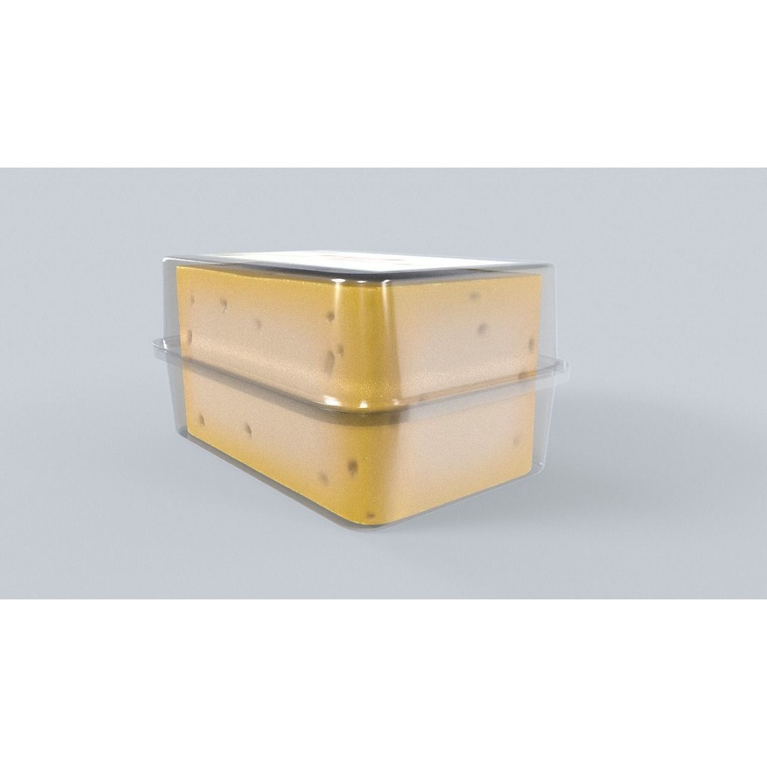 Pecorino Sardo Cheese 3D Model – Low Poly PBR Asset for Games, FBX, Blender - View 7