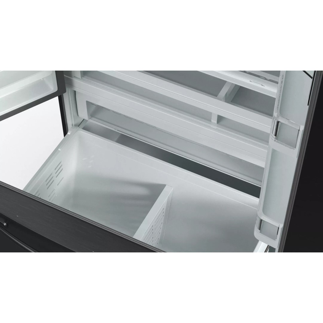 Samsung Family Refrigerator 3D Model – Black French Door Appliance with Water Filter - View 12