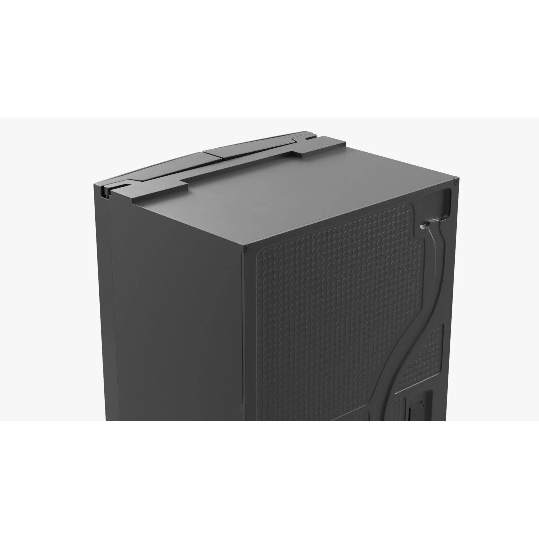 Samsung Family Refrigerator 3D Model – Black French Door Appliance with Water Filter - View 9